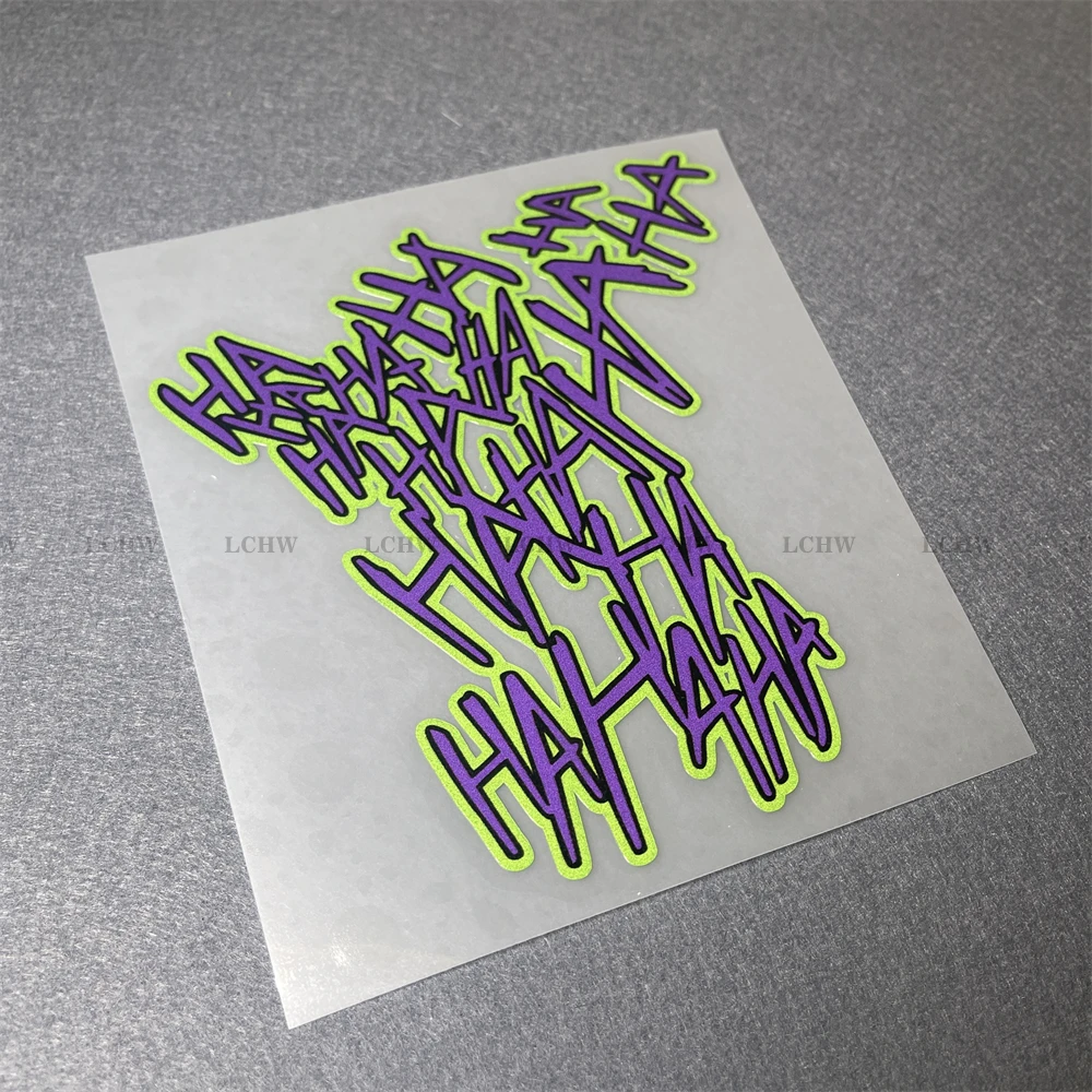 Car Accessories Joker - 1 adet HAHA Joker Graffiti vinil