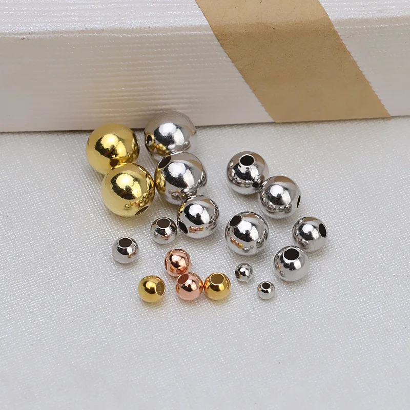 

S925 Sterling Silver Beads Jewelry Findings Wholesale Necklace Bracelet Clasps and Hooks Accessory Parts Settings 100pcs/lot