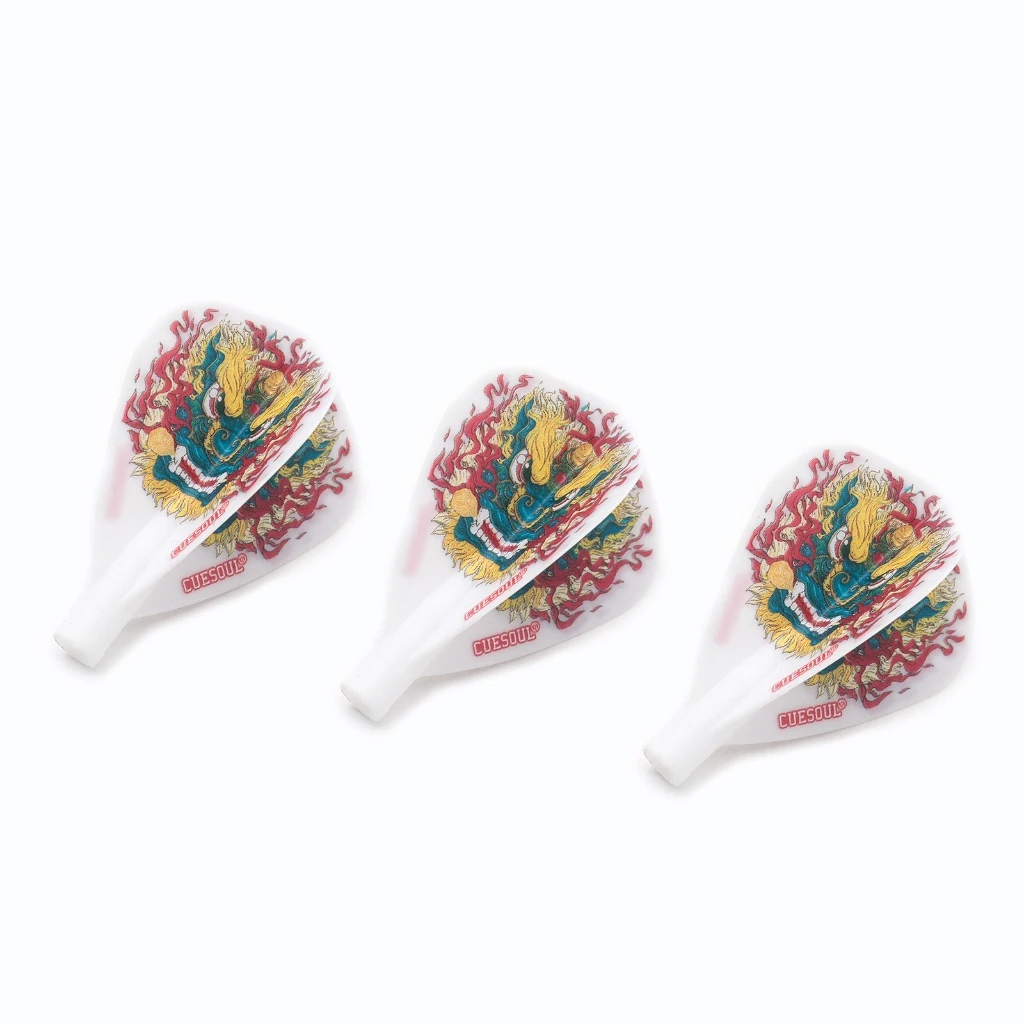 CUESOUL TERO AK4 Dart Flights Kite Shape Dart Flight ,Set of 3 pcs