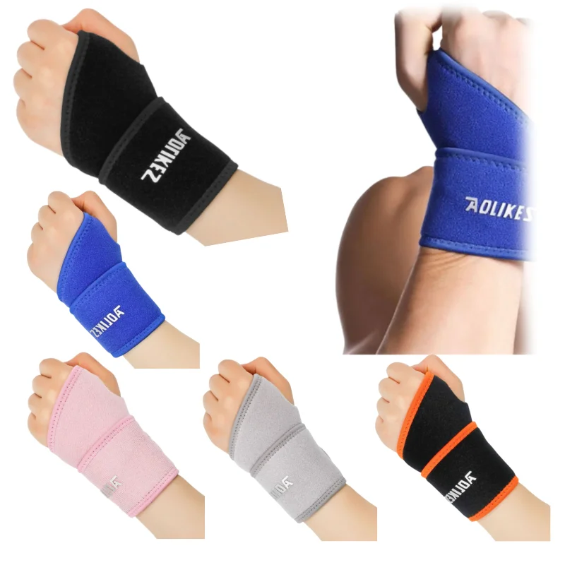 

Nylon Adjustable Wristband Carpal Tunnel Brace Wrist Support Sport Tendinity Pain Relief for Professional Sport Protection Wrist