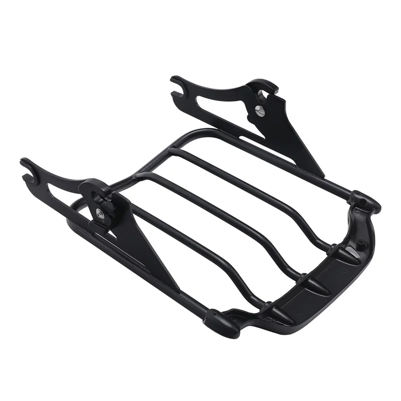 Motorcycle Detachable Two Up Luggage Rack For Harley Touring Air Wing Electra Street Glide Road King FLTR FLHR FLHX 2009-2023