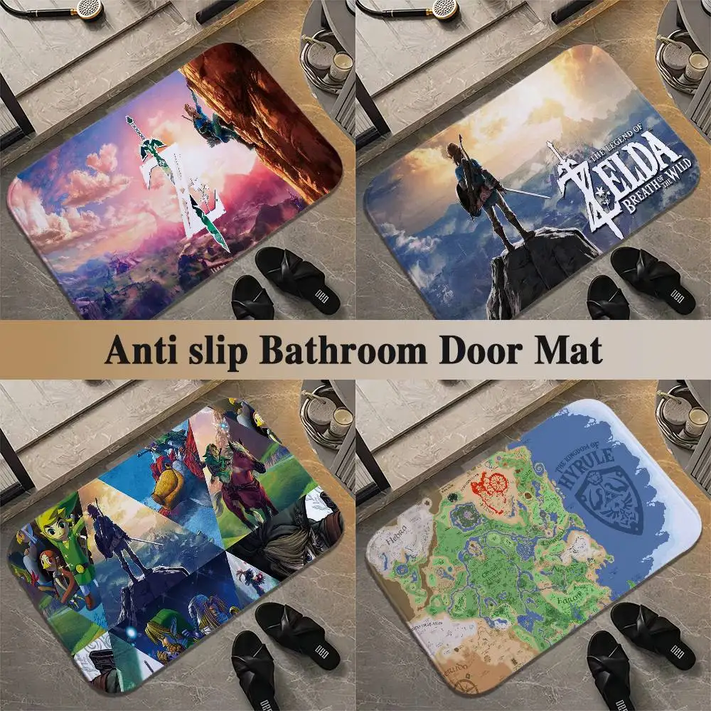 

ZELDA Floor Mat Printed Large Carpets Living Room And Bedroom Carpets Bathroom Anti Slip Door MATS Small Carpets