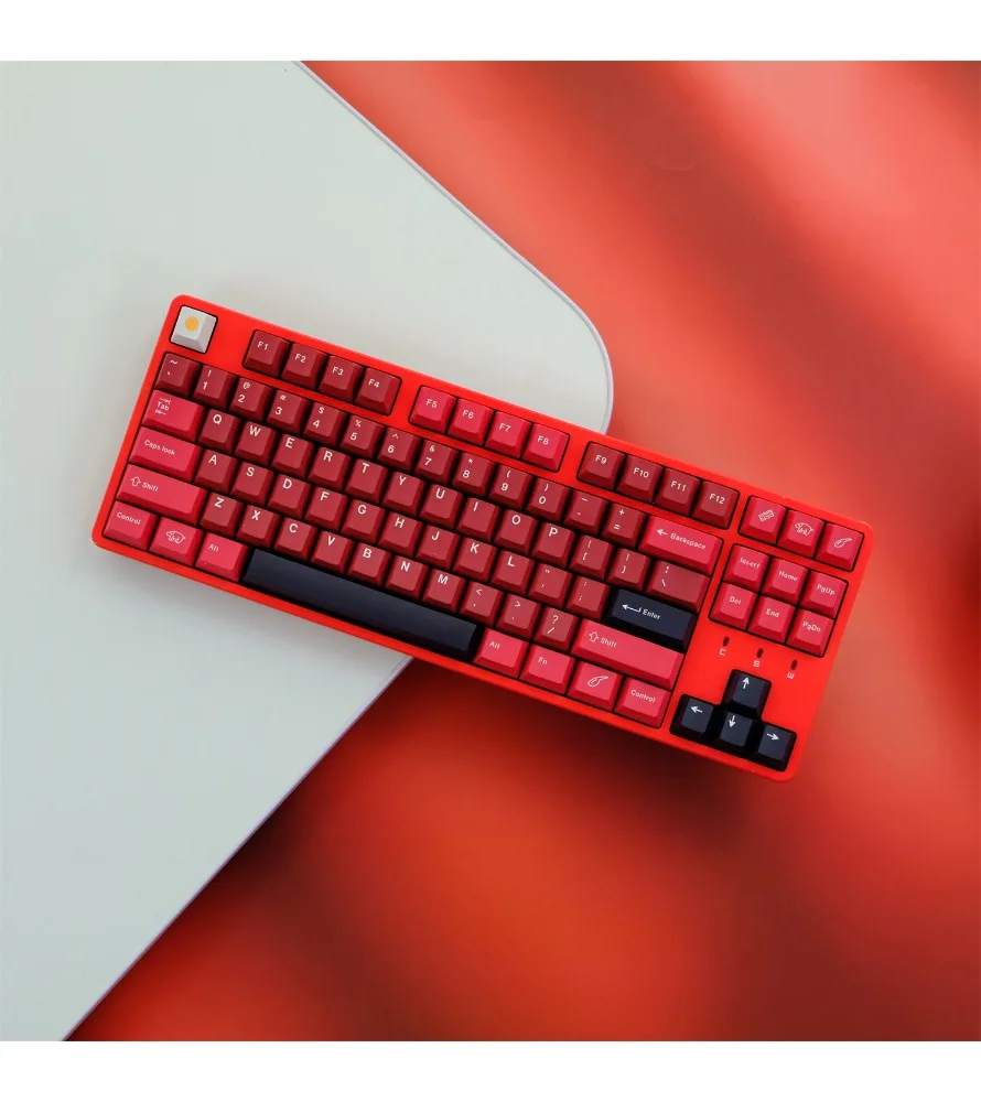 

GMK Black Ham Keycaps 129 Keys PBT Original Highly Sublimated Mechanical Keyboard Keycaps