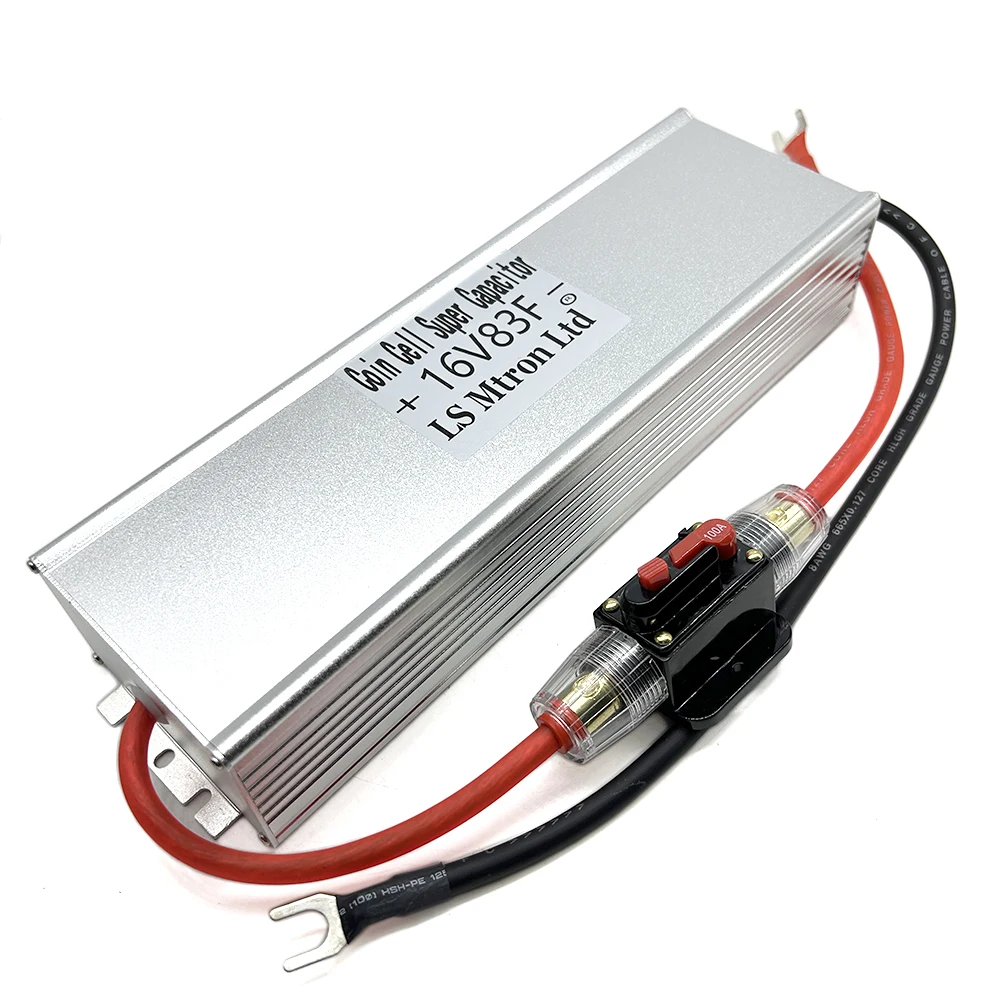 New LS Mtron Ltd 16V83F Automotive Rectifier Module 2.7V500F Farad Capacitor 2.7V500F Auxiliary Lighter Backup Power Supply