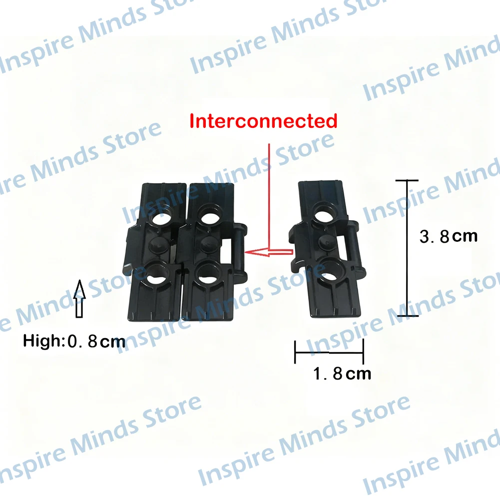 57518 戦車履帯車輪テクニカルビルディングブロックパーツホイールギア組立戦車チェーンクローラーモデルブリックおもちゃアクセサリー