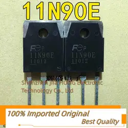 10PCS/Lot  11N90E 11N90 FMH11N90E  900V 11A TO-3P  Imported Original  Best Quality