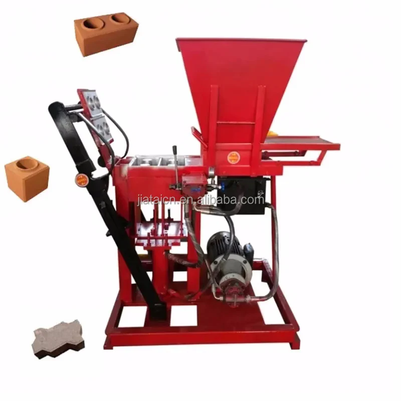 

Semi-automatic Hydraulic Manual Clay Brick Making Machine D iesel Interlocking Soil Brick Manual Clay Brick Making Machine