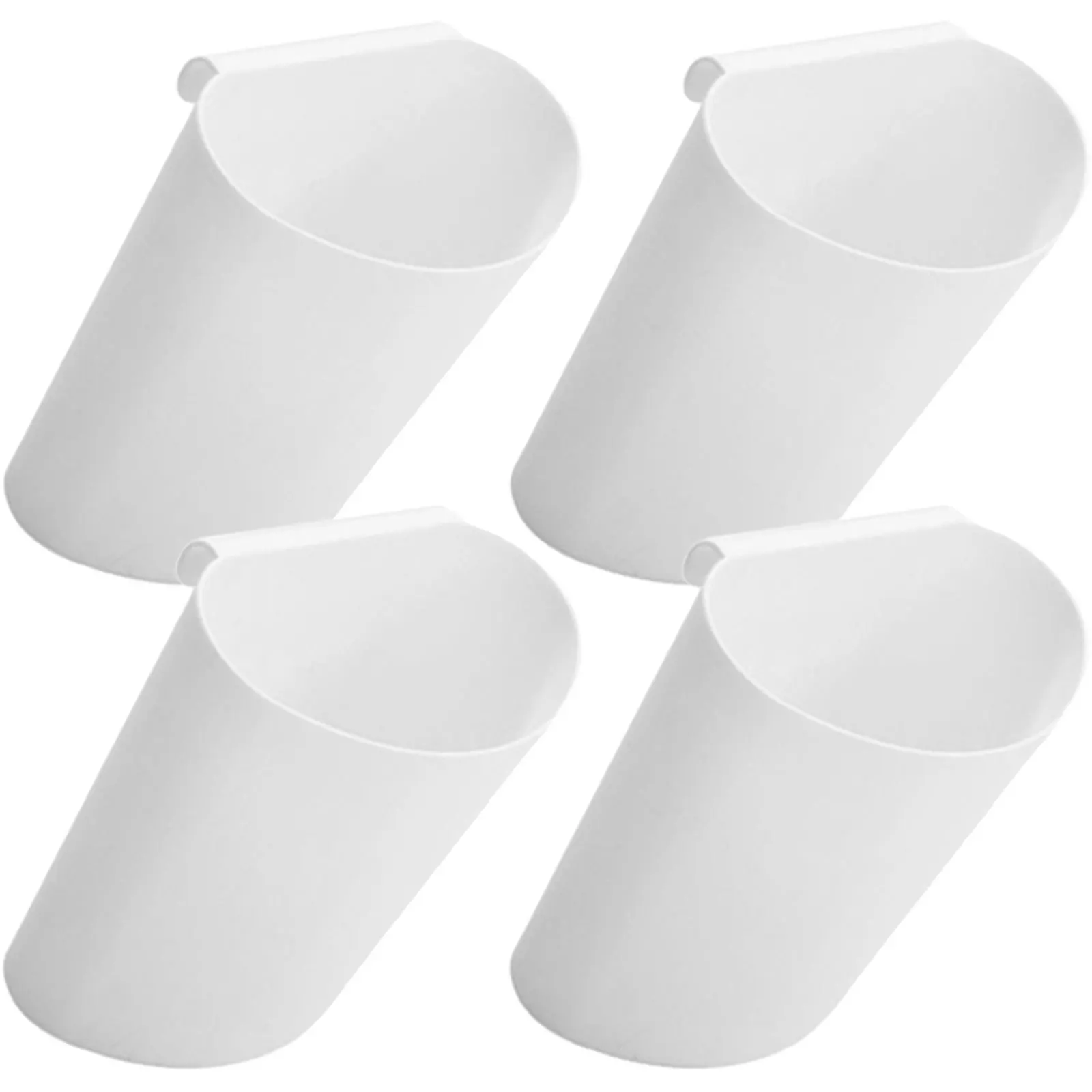 

4pcs Cart Hanging Basket Storage Hanging Bucket Sundries Organizer For Beauty Salon Rolling Cart Accessories Small Waste