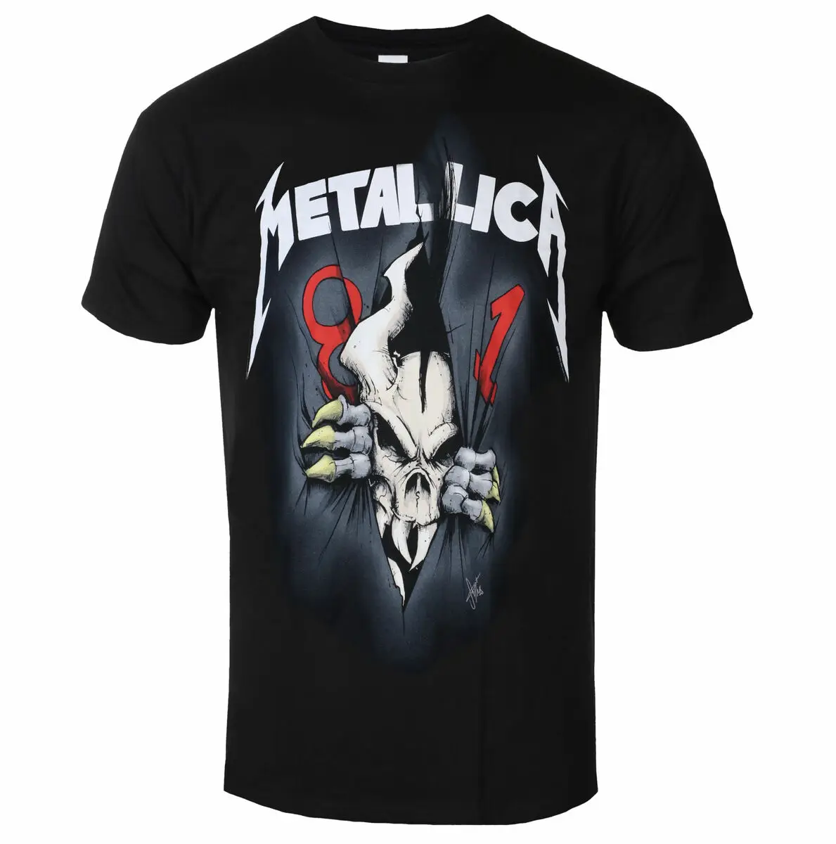 Metallica 40th Anniversary Horsemen Heavy Metal Rock Band Style Summer Casual T-Shirt Men's and Women's Luxury New Art Logo