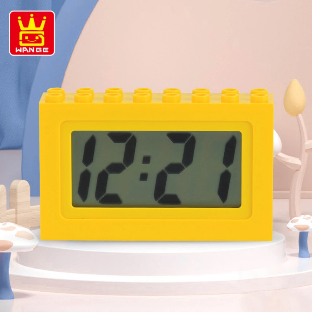 

Creative DIY Electronic Clock Brick Building Block Assembly Accessories Compatible Small Particle Building Block Toys Gifts