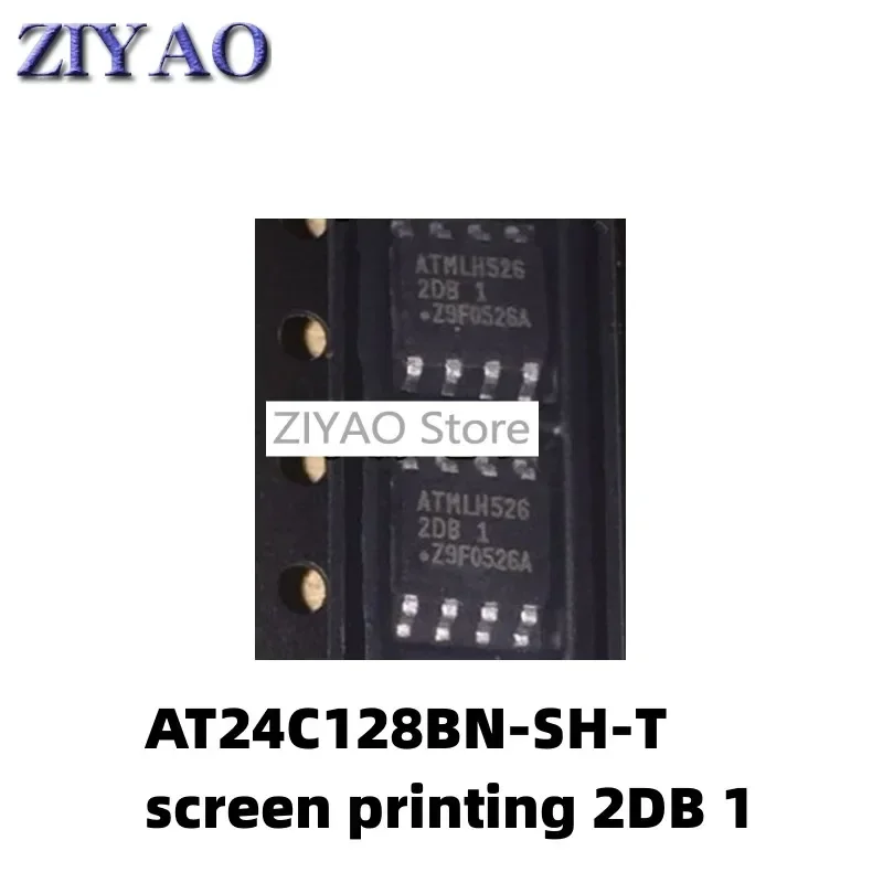 5PCS AT24C128 AT24C128BN-SH-T screen printing 2DB 1