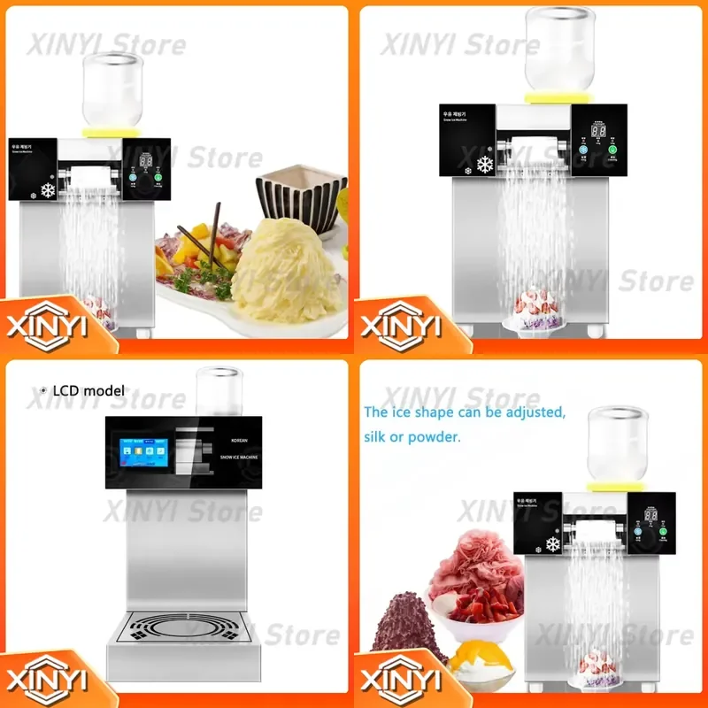 for Korean Snowflake Ice Machine 220V High Quality Touch Screen Commercial Shaved Ice Maker Wholesale