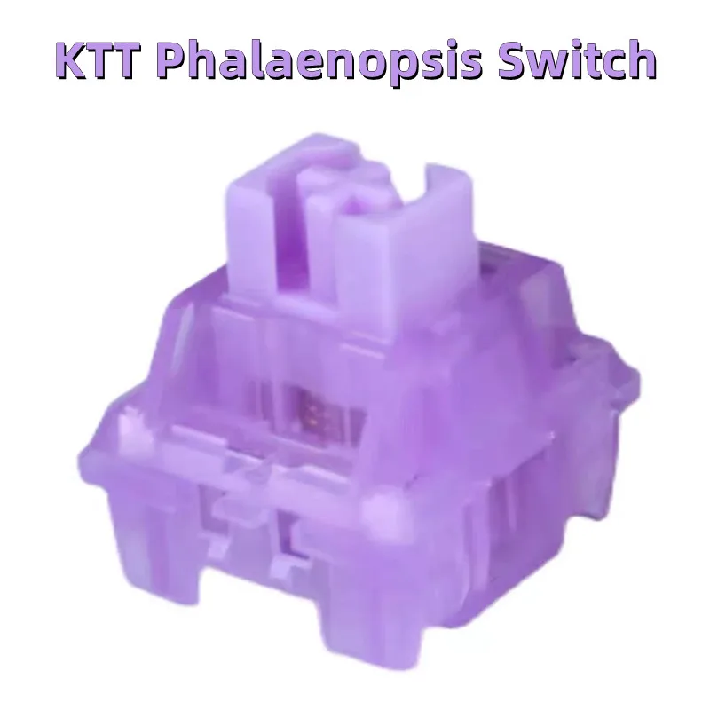 

KTT Phalaenopsis Switch Double Paragraph Switch Keyboard SwitchTactile switch for mechanical keyboard DIY
