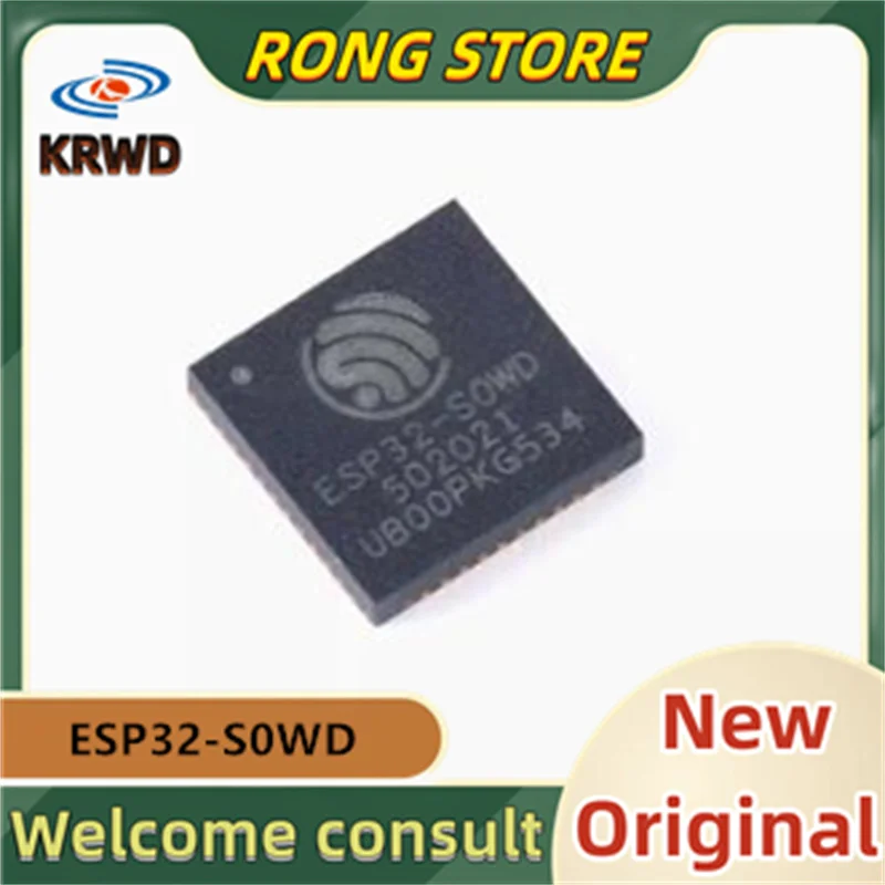 5pcs ESP32-S0WD  ESP32 QFN-48 New and Original