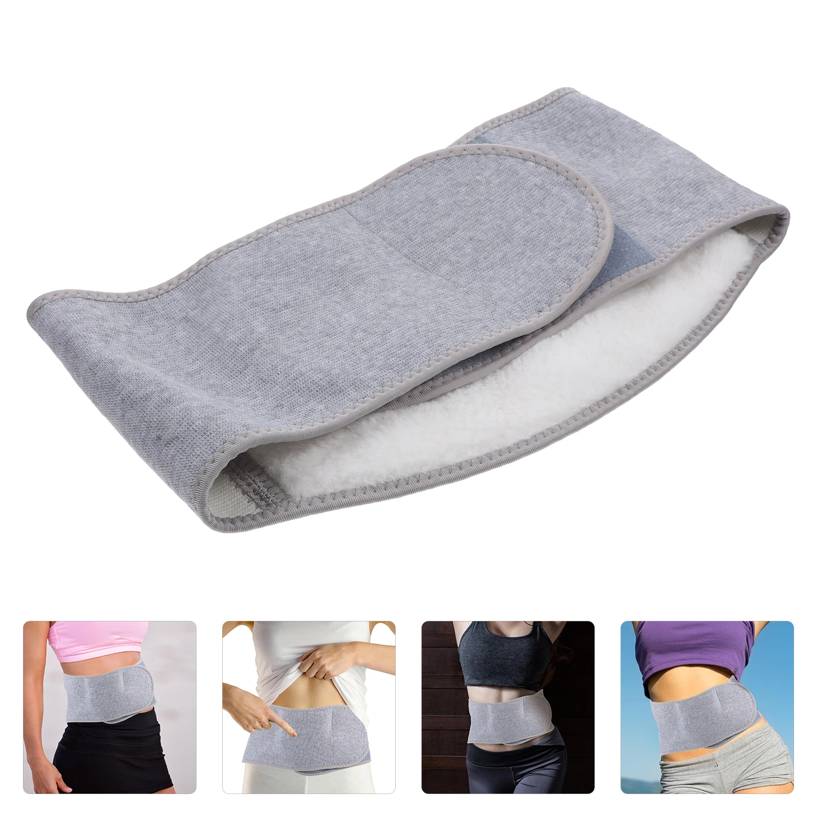 

Kidney Binder Waistband Breathable Stretchy Adjustable Stomach Abdominal Warming Band Wrap Waist Back Belt for Adults Elder