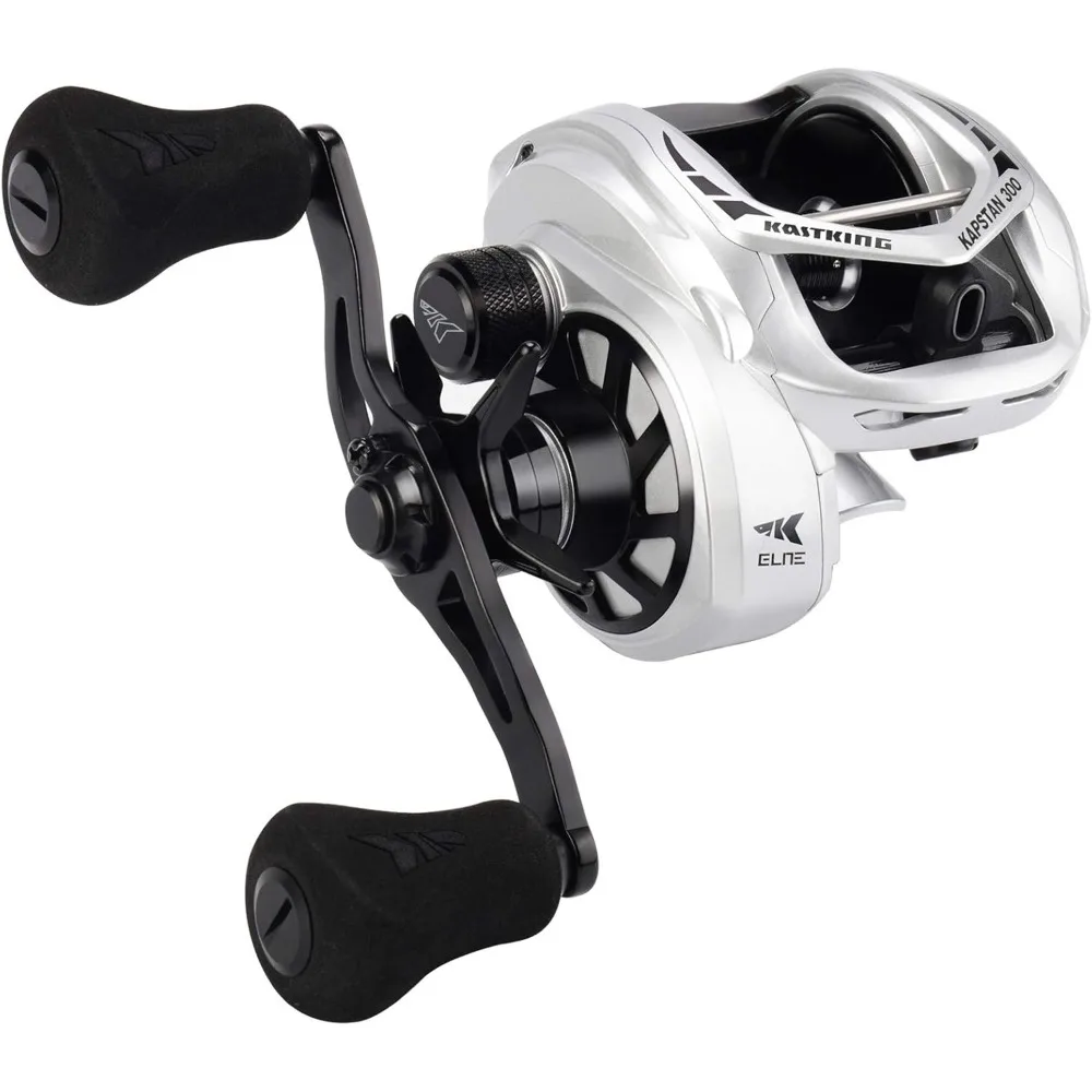 

Kapstan Elite 300 Baitcasting Fishing Reel, Low Profile, Large Capacity Casting Reel