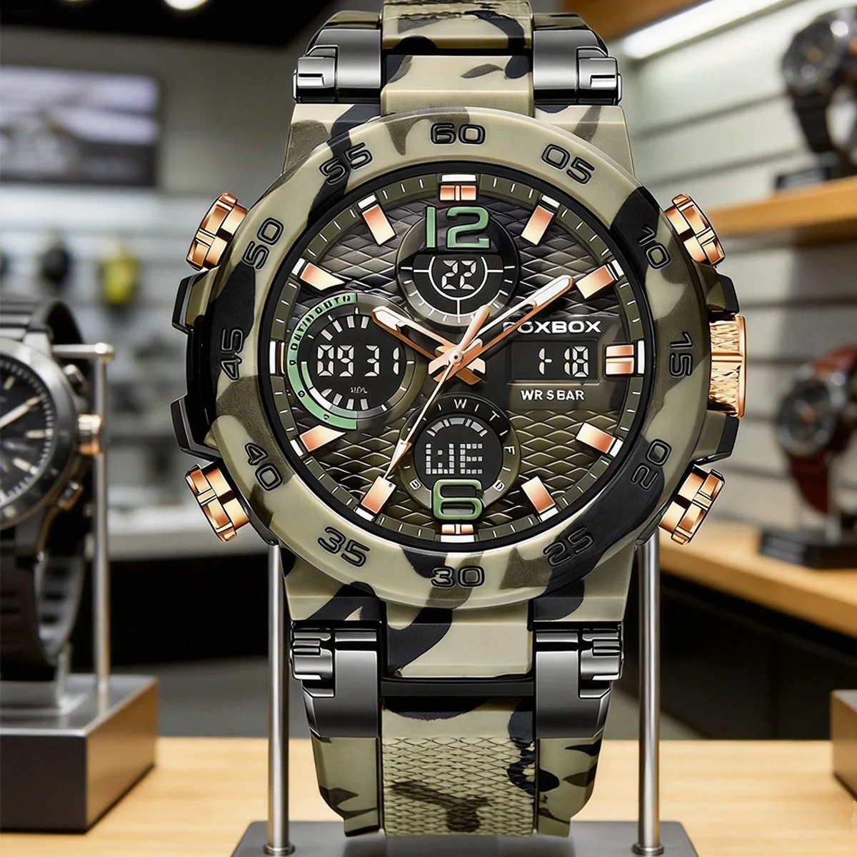 

LIGE Electronic Men's Wristwatch Luxury LED Display Luminous Sports Man Watch Waterproof Military Quartz Alarm Date Watches Male