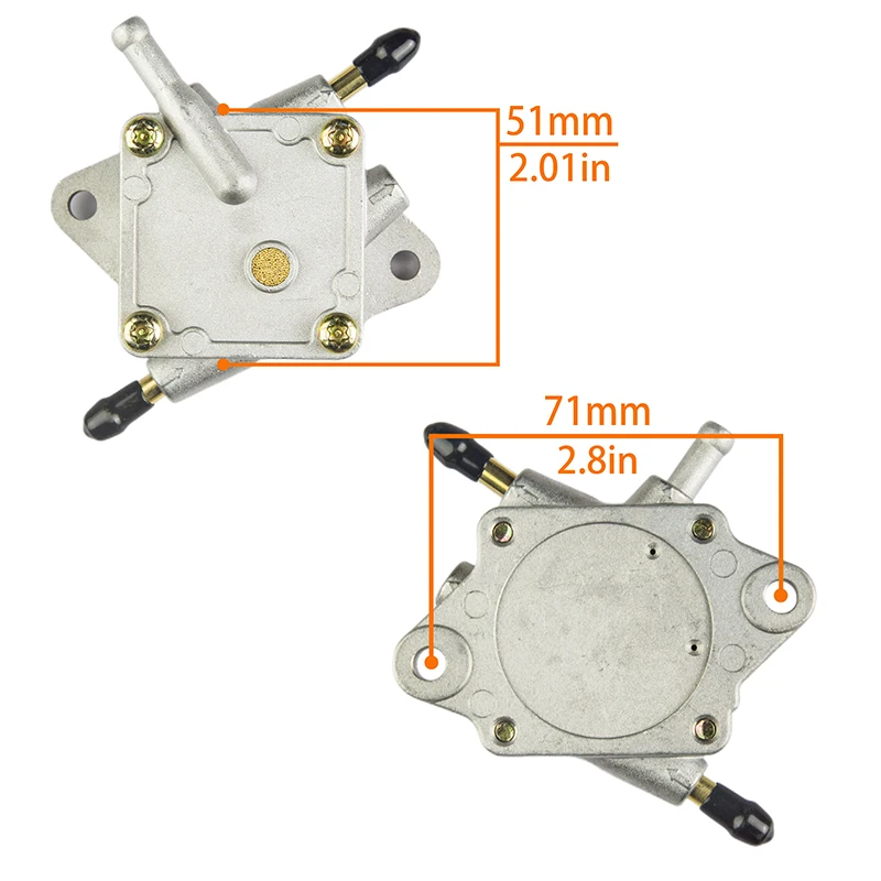 Gas Fuel Pump For Yamaha Golf Cart G16 G20 G22 1996-2007 JN6-F4410-00-0 SFP-003 TY004 295CC 350CC 4 Stroke Engine