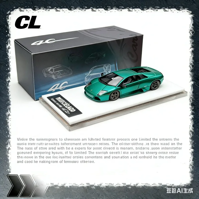 

CL 1:64 Lamborghini first-generation Murielago resin imitation car model, for boys' toys, adult collection display item.