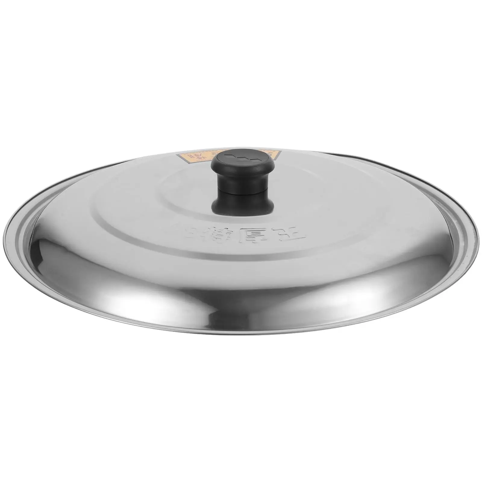 

Steak Stainless Steel Pot Lid Wok Knob Plastic Frying Pan Metallic Covers Cooking
