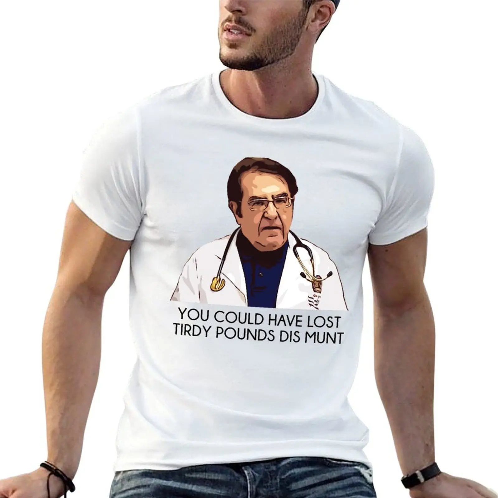 Dr Now My 600lb Life Tirdy Pound T-Shirt vintage graphic tee anime luxury clothes men