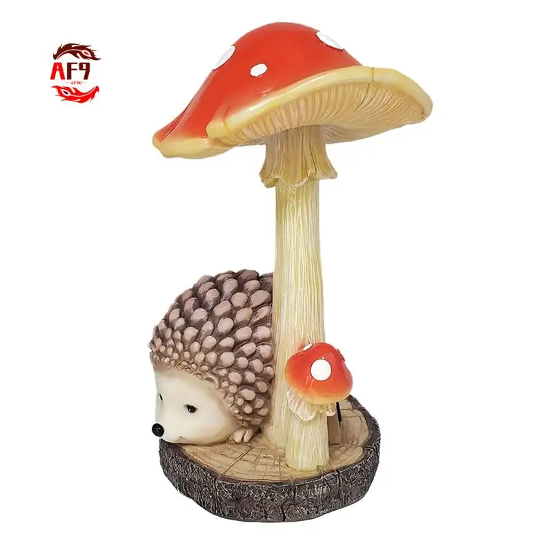 

AF90-Garden Decoration Courtyard Balcony Outdoor Mushroom Lamp Resin Model Landscape Lamp