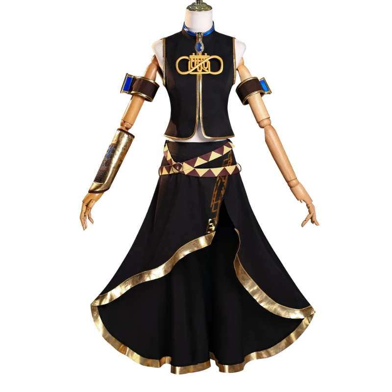 

Anime Megurine Cosplay Costume Wig Virtual Songstress Costume Christmas Halloween Party Clothing