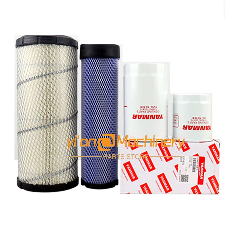 

For Sunward 60 70 80E Yanmar 4TNV94 98 Engine Excavator Oil Filter Cartridge Diesel Filter Cartridge Air Filter Cartridge parts