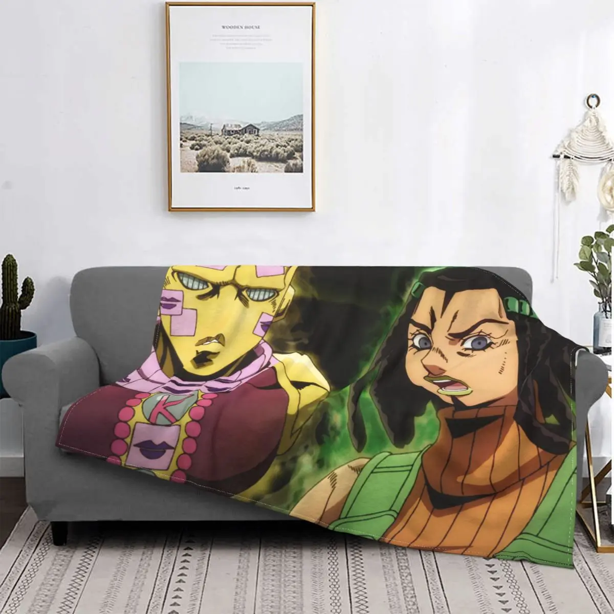 JoJo 001167 Blanket pet blankets Travel blanket Sofa bed blanket Thin Wadding Blanket Throw Blanket