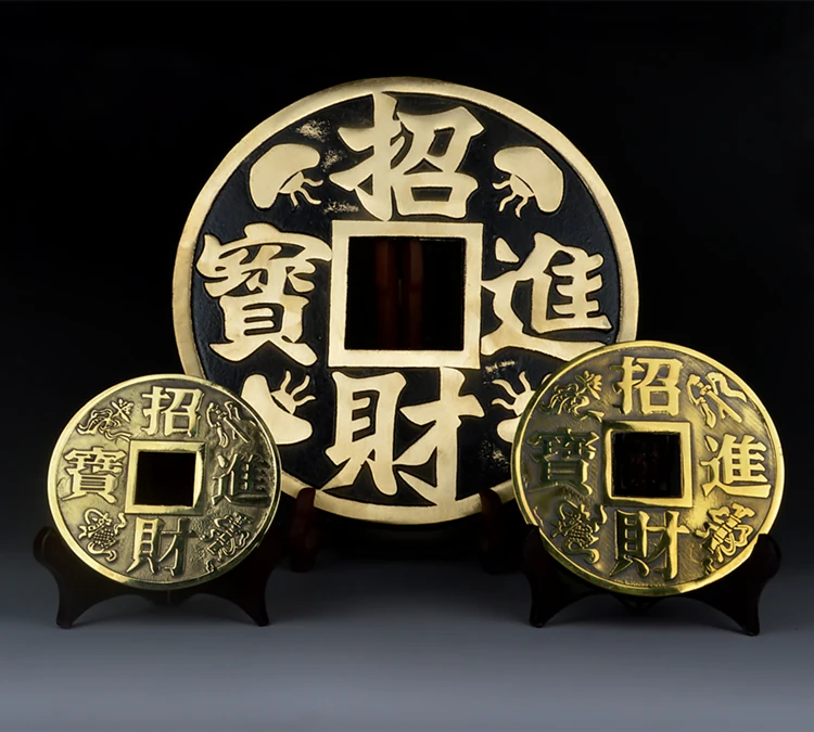 OFFICE Store HOME efficacious avoiding evils auspicious Protection Talisman Money Drawing wealth FENGSHUI Mascot Brass statue