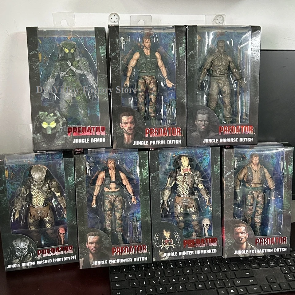 Predator Jungle Extraction Dutch Action Figure Jungle Hunter