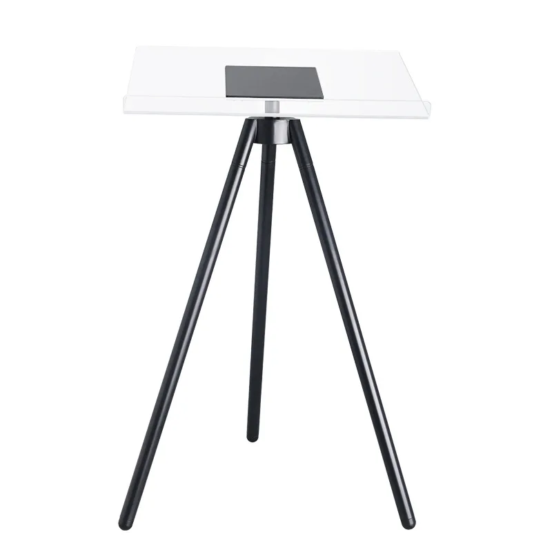 Nordic Creative Floor Book Reading Rack  Model Room Living Room Study Light Luxury Reading Stand Magazine Brochure Display Shelf