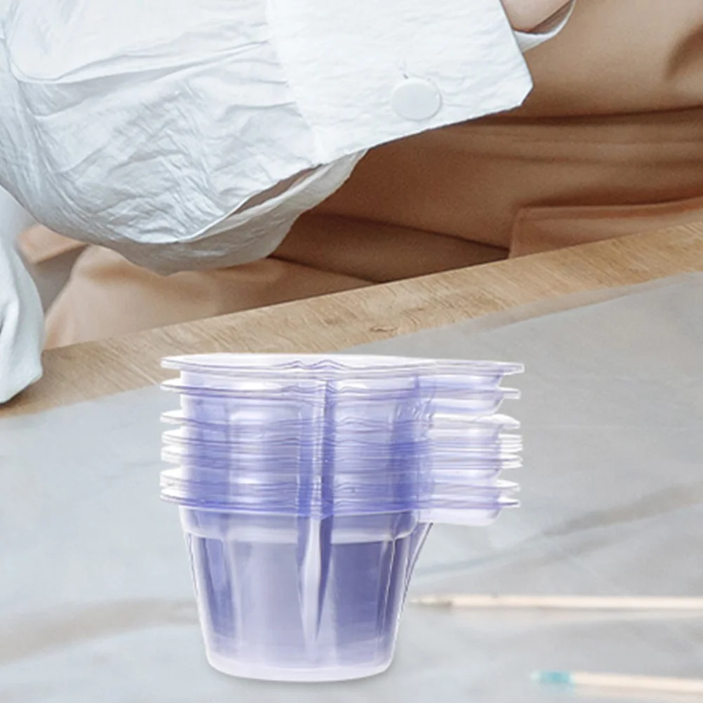 

200 Pcs Urine Cup Sample Cups Wide Mouth Specimen Plastic Liquid Container Medical