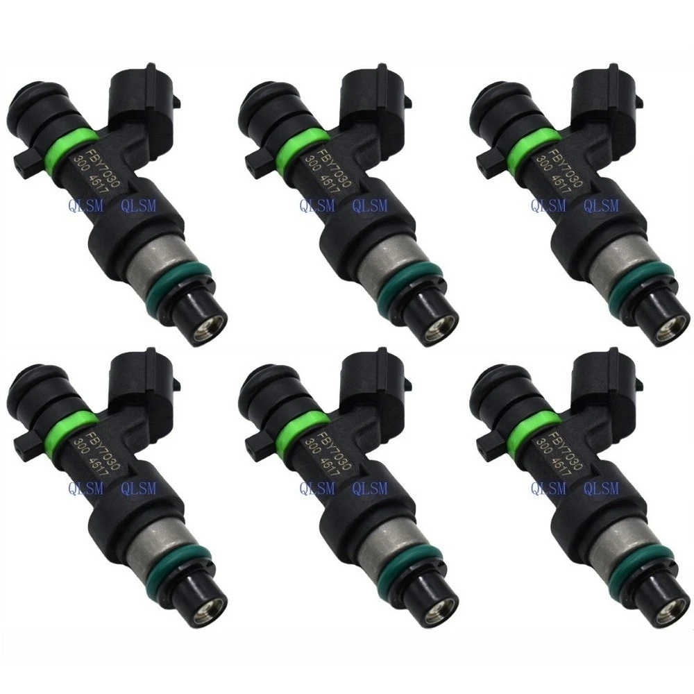 

6Pcs 16600-JK00A FBY7030 Fuel Injector Replacement For Infiniti G25 EX25 Nissan Teana 2.5L V6 VQ25HR Auto Engine Nozzle Set