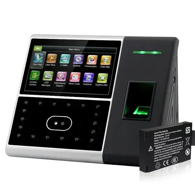 Fingerprint Employee Time Attendance Access Control 4.3inch High Quality