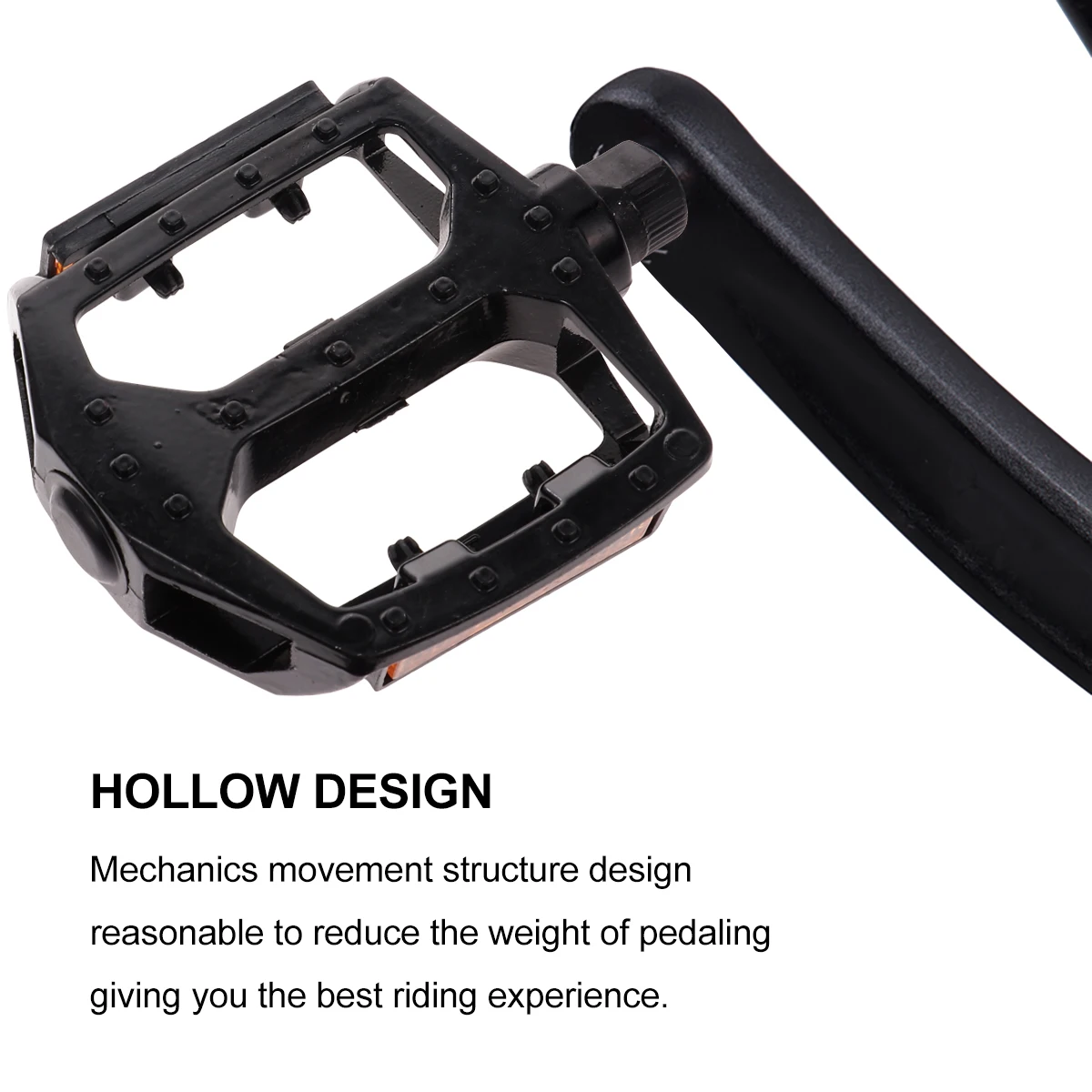

Stylish 2Pcs Aluminium Alloy Cycling Pedals Non- Mountain Bike Accessories Hollow Structure For Comfort