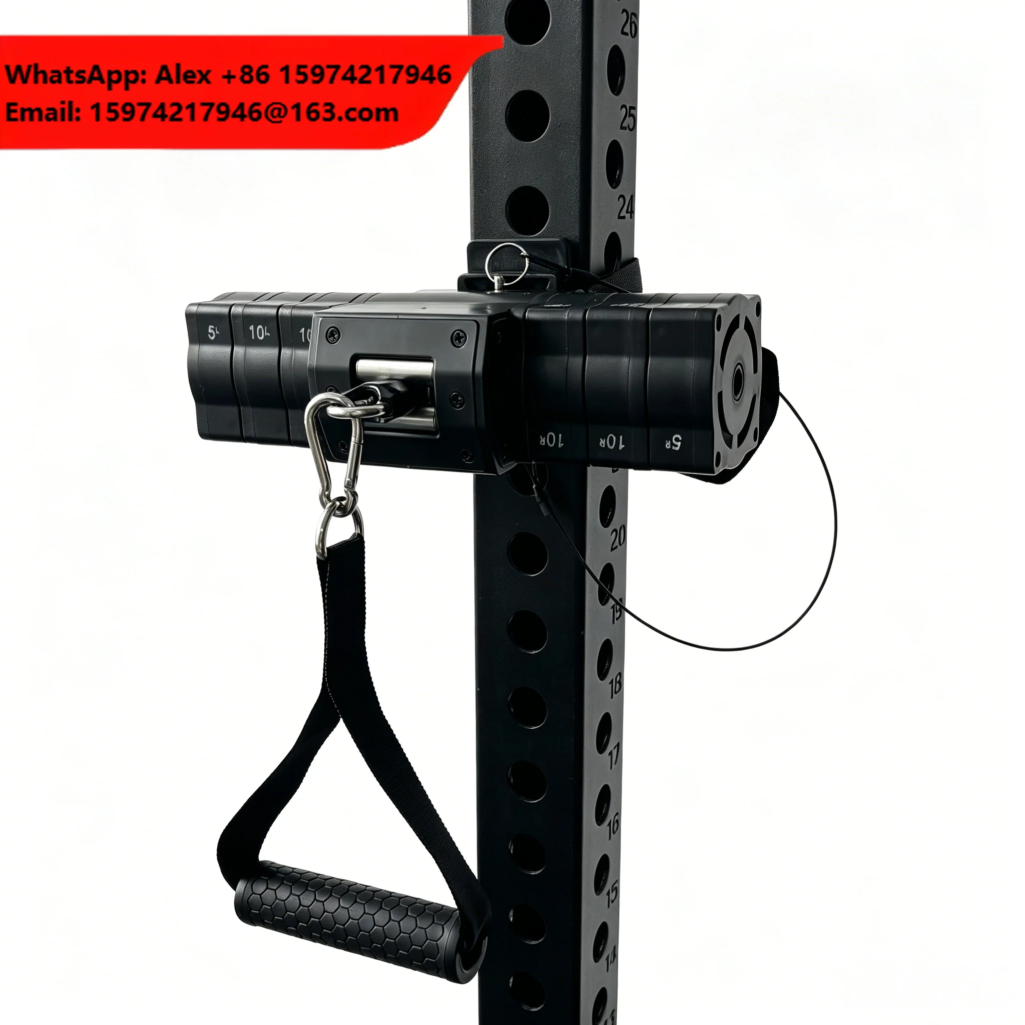 Adjustable Portable Cable Trainer, Multi-Functional Home Resistance Pulley System For Chest Fly Arm Workout & Full Body Training