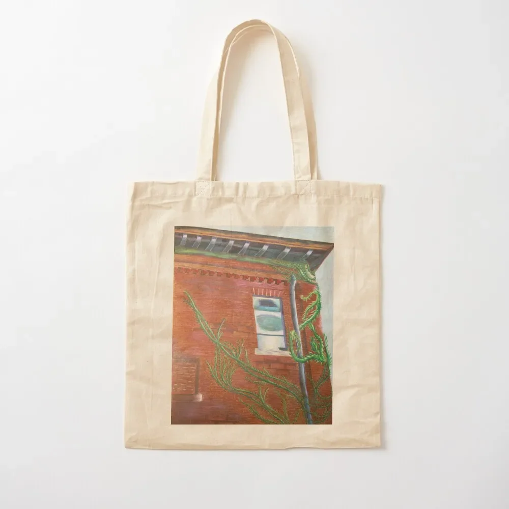 

Vines Over Bricks Tote Bag large size bags handbag Shopper bag Bag