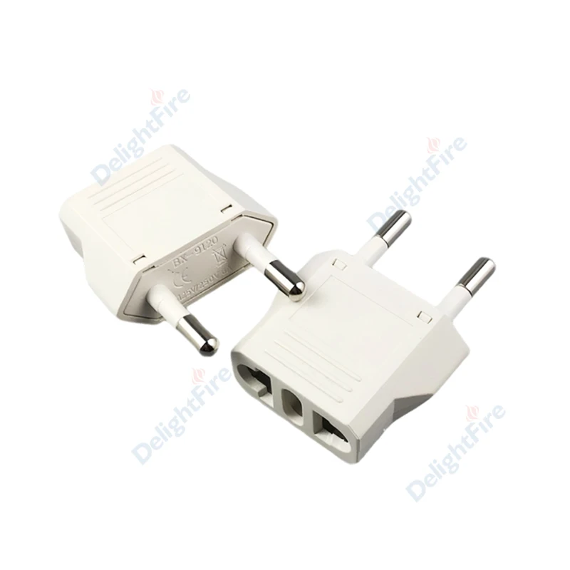 

Адаптер для розеток США-ЕС, переходник для путешествий из Китая/Америки в Европу, конвертер для европейских розеток, электрический адаптер для розеток.