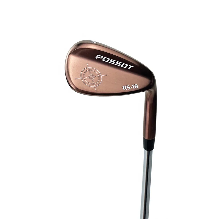 Factory Direct Sale Gold PVD Golf Wedge Club  For Right Hand