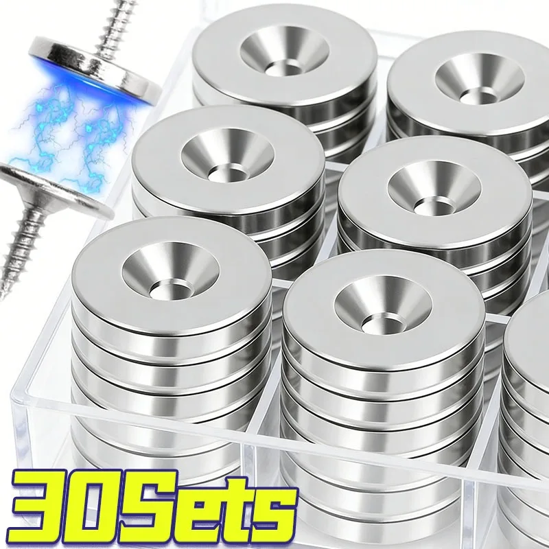 Cabinet Door Magnet Catch Round Strong Magnetic Closer Cupboard Magnet Clasp Furniture Door Fastener Wardrobe Hidden Latchs Snap