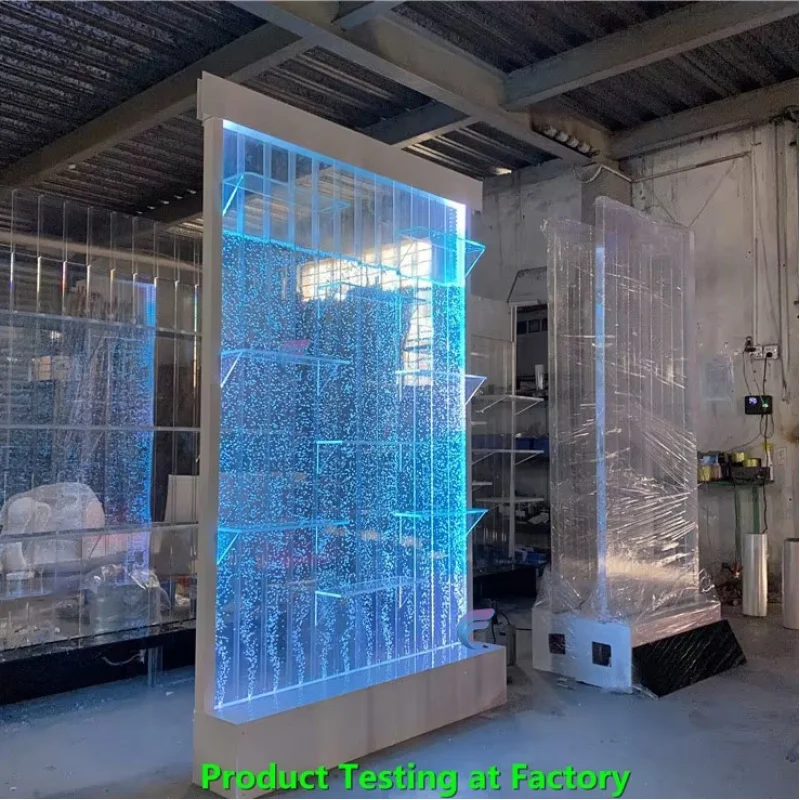 custom.Modern Decoration  Bubble Shelves with Changing LED Light