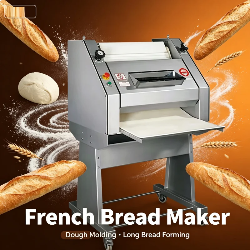 Commercial Baguette French Bread Roll Forming Machine Bread Baking Production Line Large Bread Making Machine