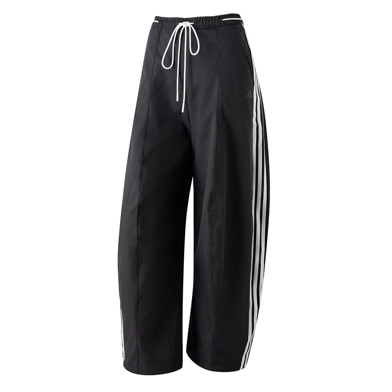 Adidas women's pants, loose and comfortable sports pants, running casual long pants KZ4198