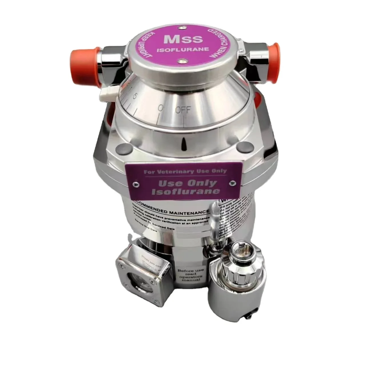 مبخر MSS لملء المسمار Isoflurane Cagemount #1