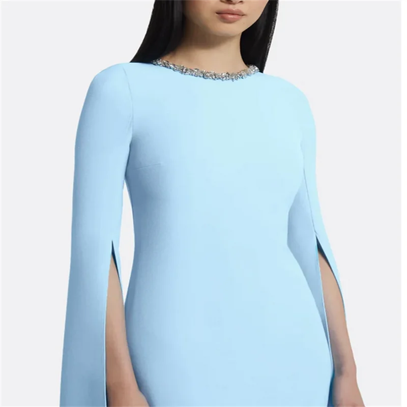 فساتين سهرة Sky Blu 2025 فستان حفلات الزفاف فساتين لحضور الحفلات الموسيقية ماركات فساتين الأم الفاخرة جدًا جودة عالية