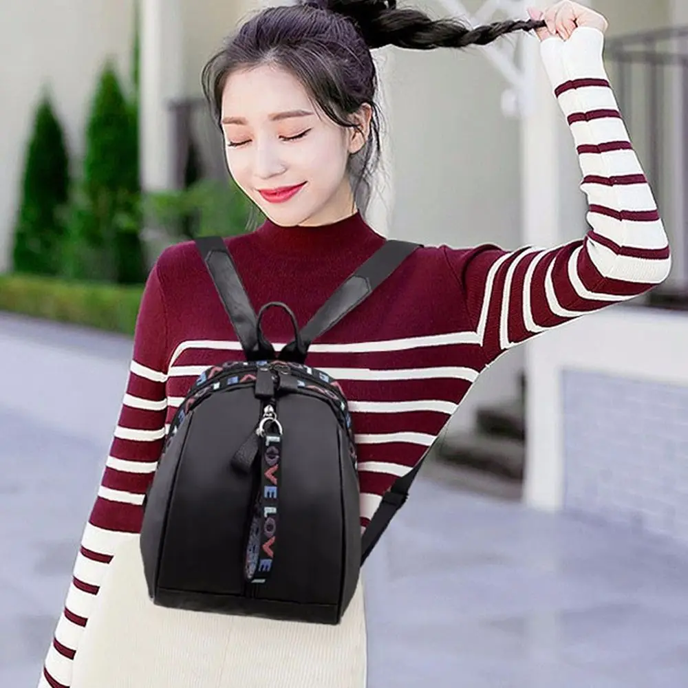 Women Mini Backpack Oxford Shoulder Bag For Teenage Girls Multi-Function Small Bagpack Female Phone Pouch