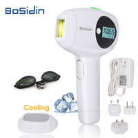 Bosidin IPL Hair Removal ICE Cool Epilator Permanent Laser Hair Removal Home Bikini Trimmer Electric Photorejuvenation Depilador