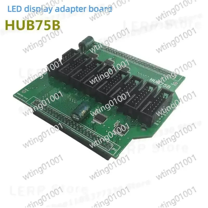 for LED Display HUB75B Interface Card with 16 Scan Mode and 8 Channel Output Support