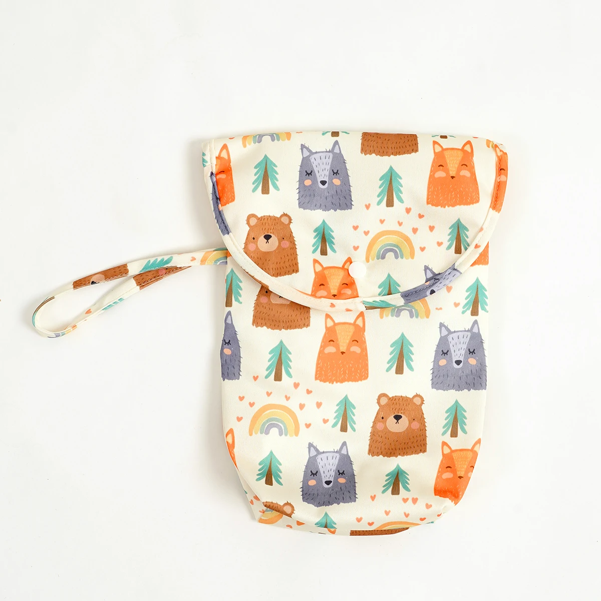 2pcs Set Baby Diaper Bag Washable Wet Dry Pack Blanket Storage Pouch Nappy Insert Tote Purse Travel Stroller Carry Bag
